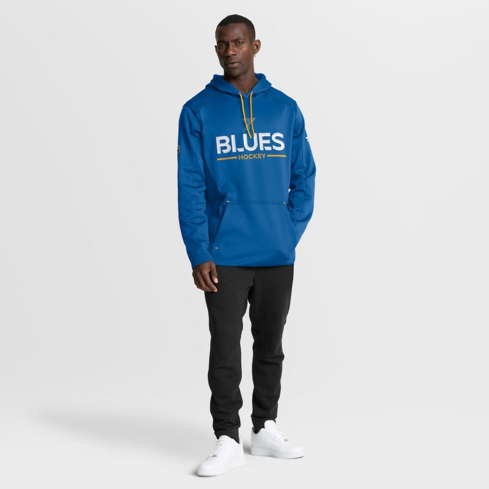 St. Louis Blues Fanatics Authentic Pro Rink Hoodie On Sale