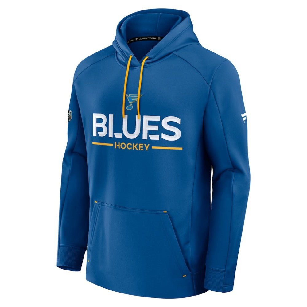 St. Louis Blues Fanatics Authentic Pro Rink Hoodie On Sale