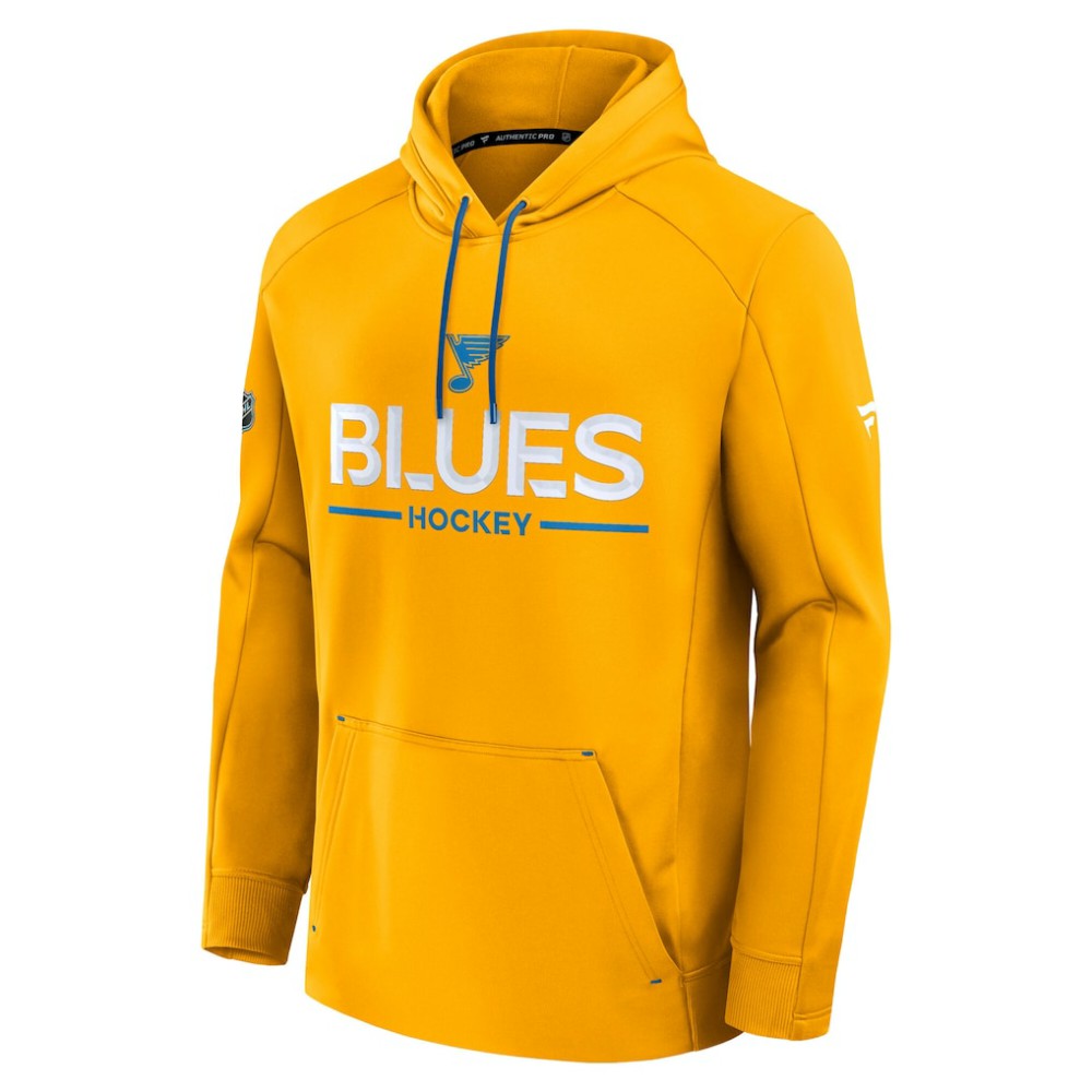 St. Louis Blues Fanatics Authentic Pro Rink Hoodie Outlet
