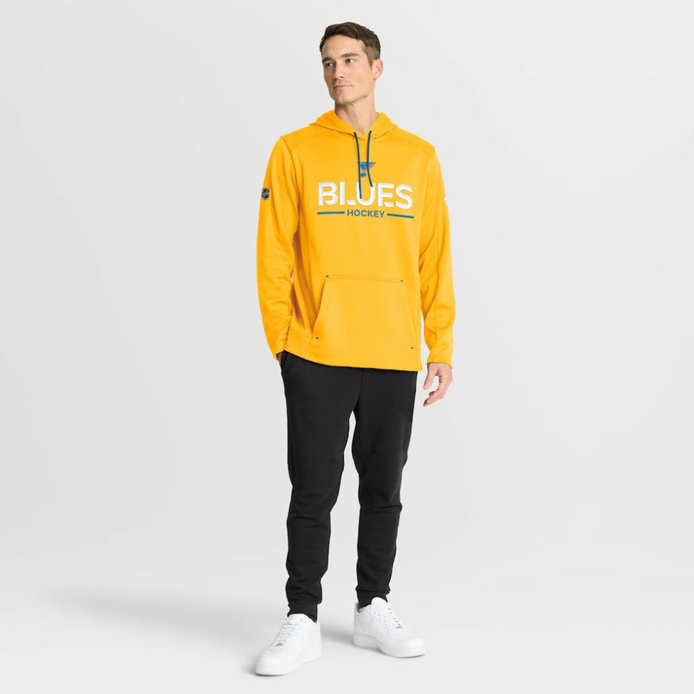 St. Louis Blues Fanatics Authentic Pro Rink Hoodie Outlet