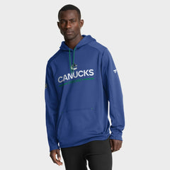 Vancouver Canucks Fanatics Authentic Pro Rink Hoodie Discount