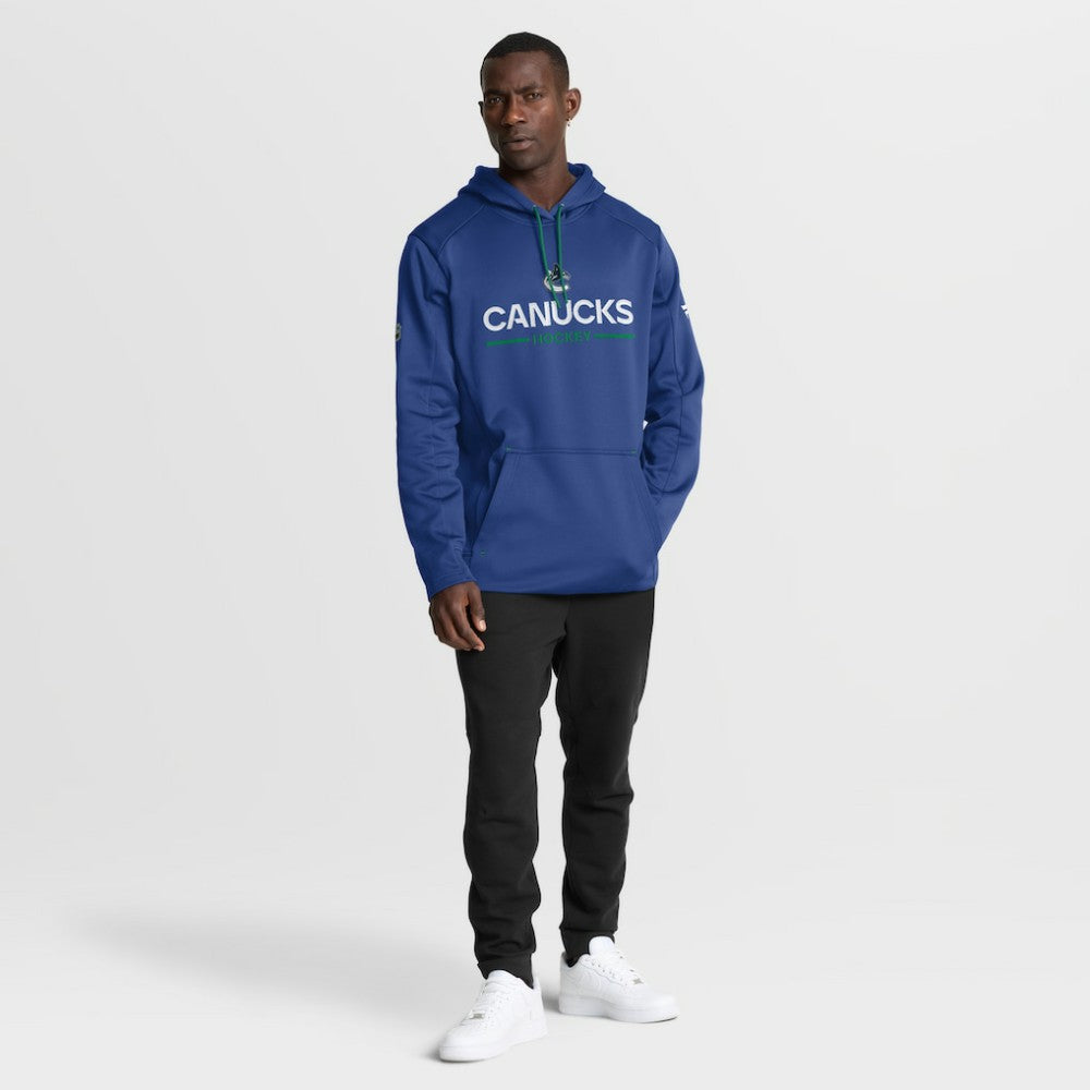 Vancouver Canucks Fanatics Authentic Pro Rink Hoodie Discount