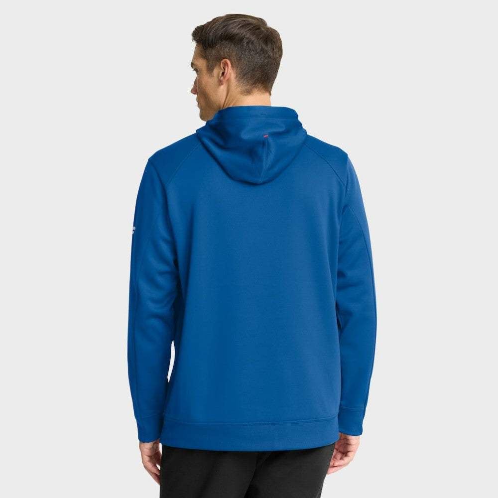 New York Rangers Fanatics Authentic Pro Rink Centennial Hoodie - Blue Discount