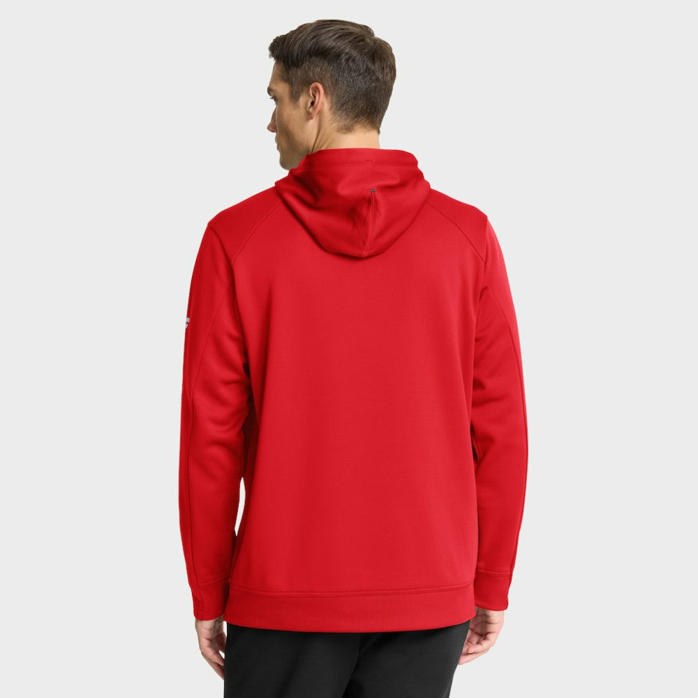 Chicago Blackhawks Fanatics Authentic Pro Centennial Rink Hoodie - Red For Sale