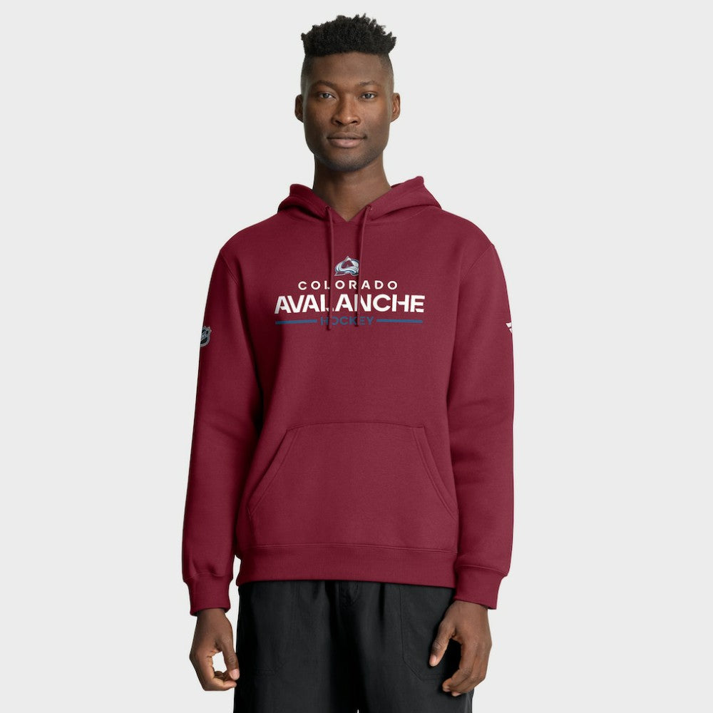 Colorado Avalanche Fanatics Authentic Pro Primary Hoodie On Sale