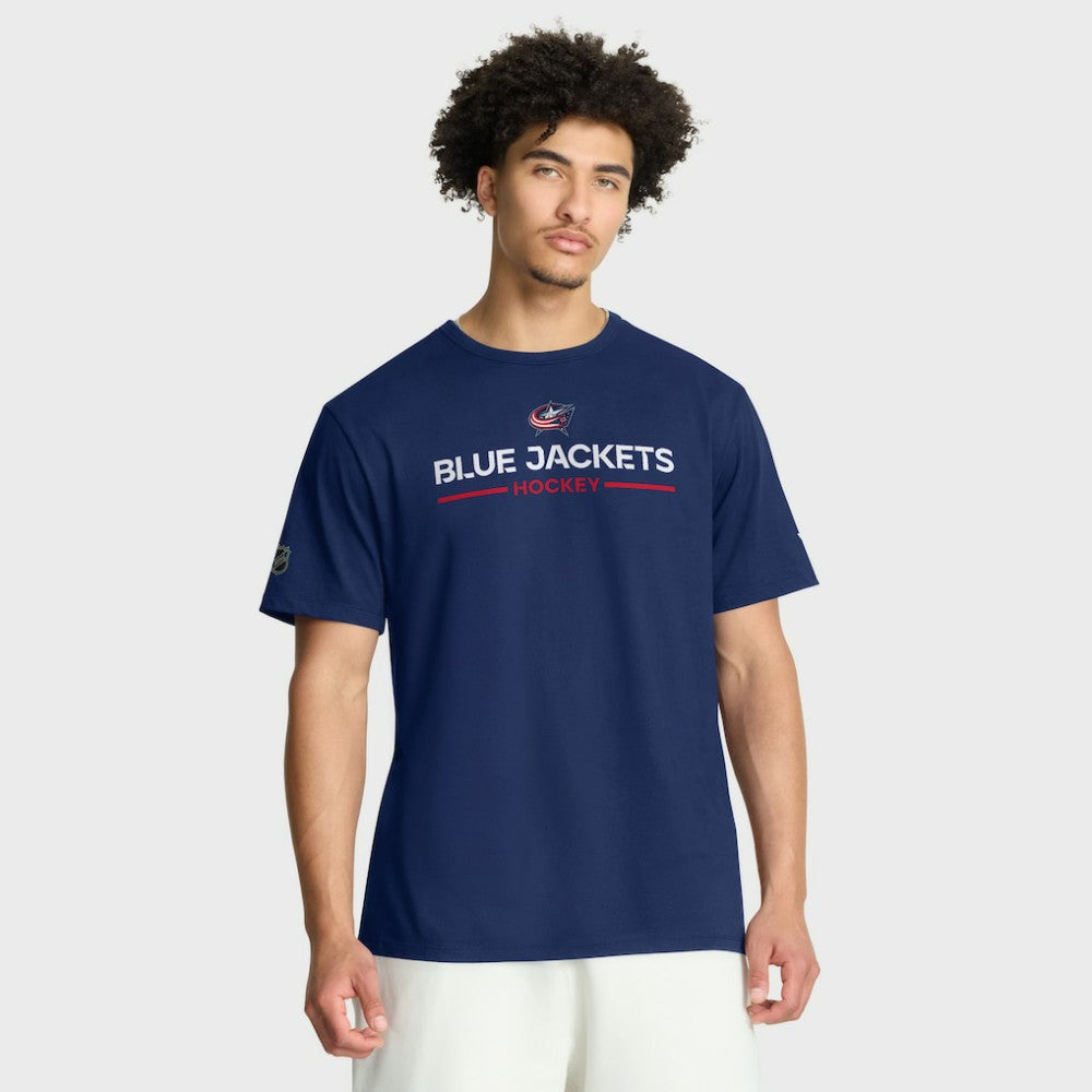 Columbus Blue Jackets Fanatics Authentic Pro Primary T-Shirt On Sale