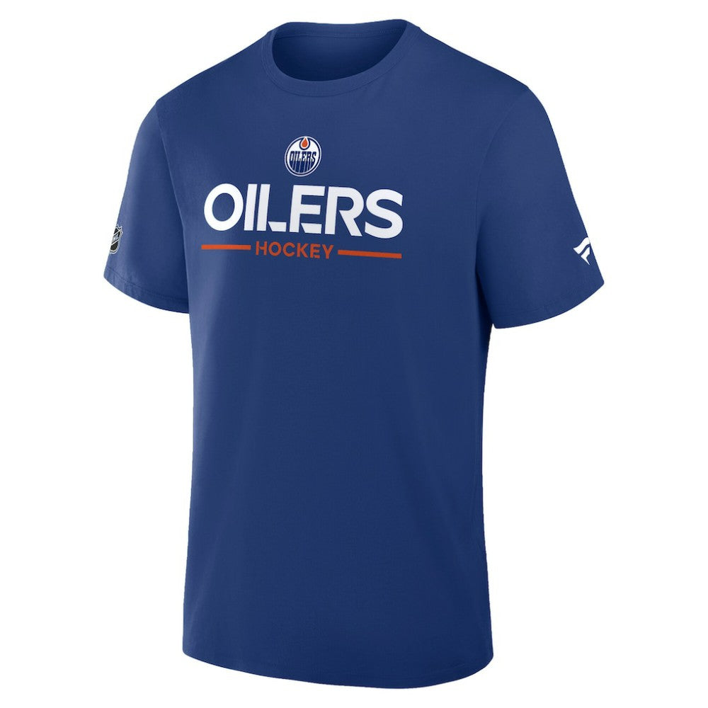 Edmonton Oilers Fanatics Authentic Pro Primary T-Shirt Online
