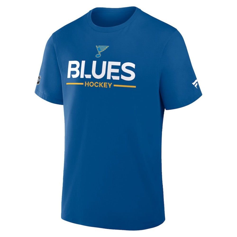 St. Louis Blues Fanatics Authentic Pro Primary T-Shirt On Sale