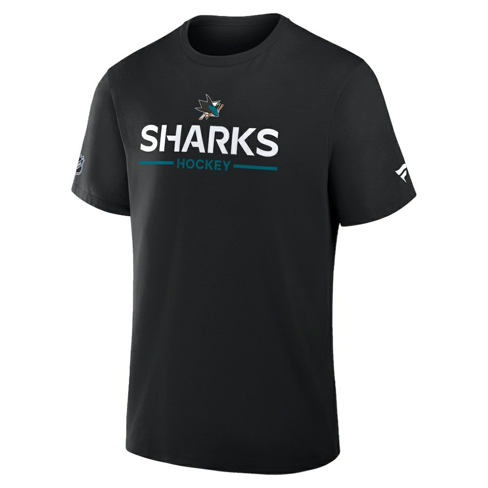 San Jose Sharks Fanatics Authentic Pro Primary T-Shirt For Sale