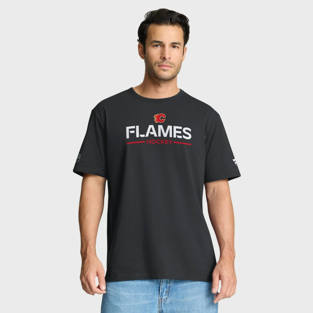 Calgary Flames Fanatics Authentic Pro Primary T-Shirt Online