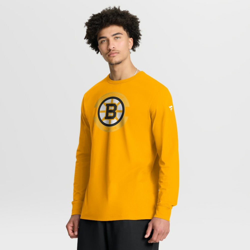 Boston Bruins Fanatics Authentic Pro Property Of Practice Long Sleeve T-Shirt On Sale