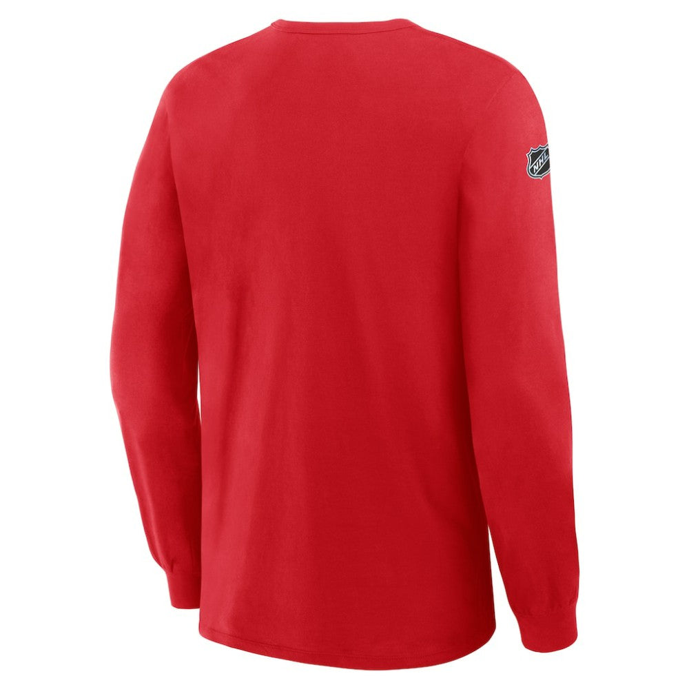 Detroit Red Wings Fanatics Authentic Pro Property Of Practice Long Sleeve T-Shirt Outlet