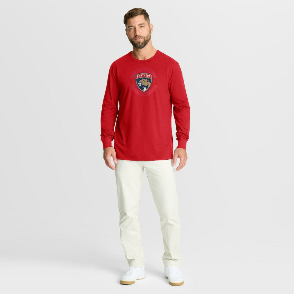 Florida Panthers Fanatics Authentic Pro Property Of Practice Long Sleeve T-Shirt On Sale