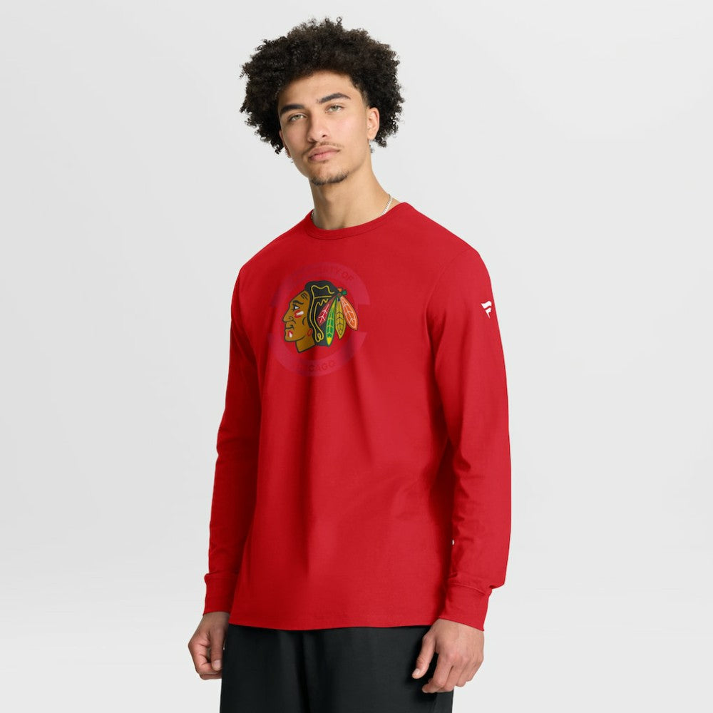 Chicago Blackhawks Fanatics Authentic Pro Property Of Practice Long Sleeve T-Shirt Online