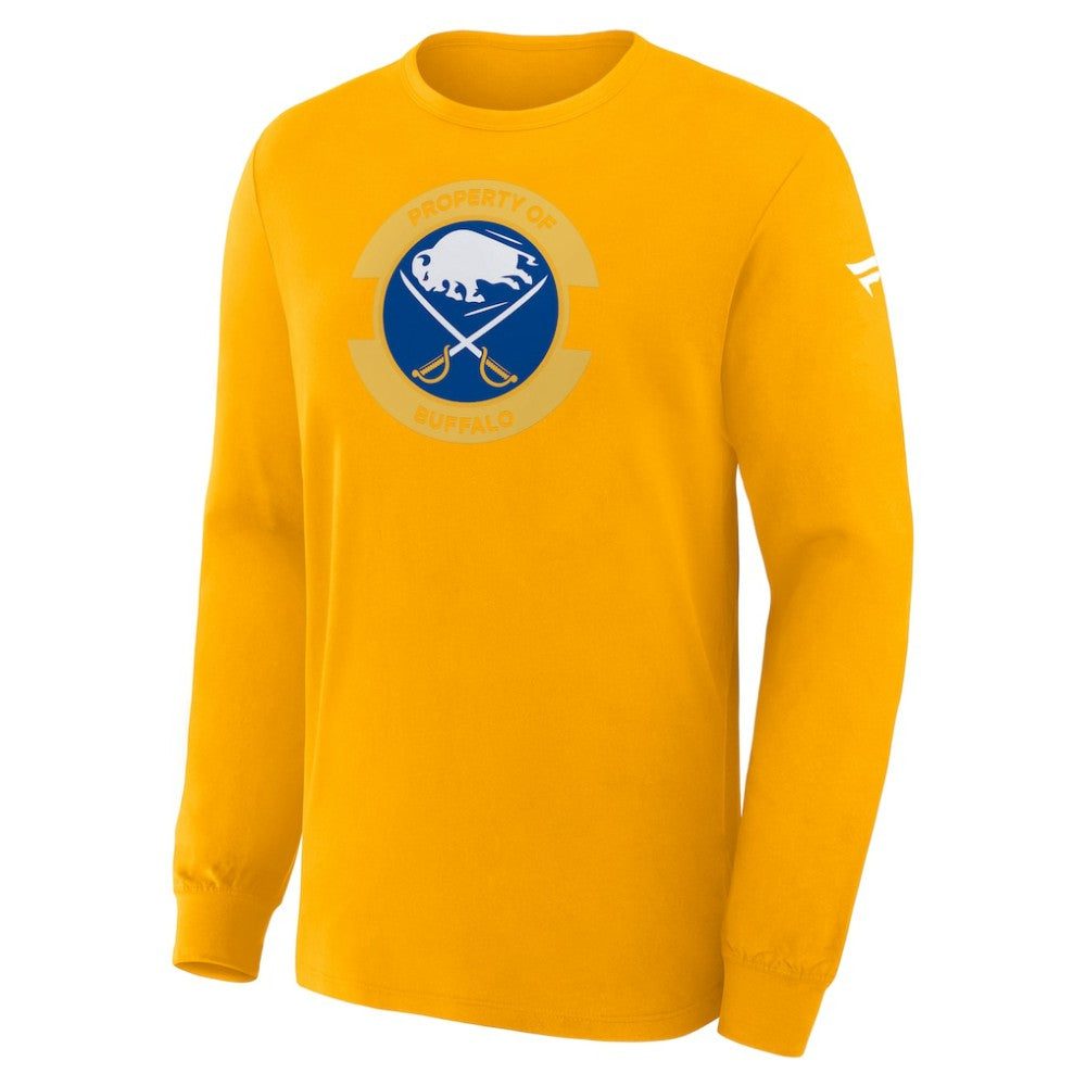 Buffalo Sabres Fanatics Authentic Pro Property Of Practice Long Sleeve T-Shirt Sale