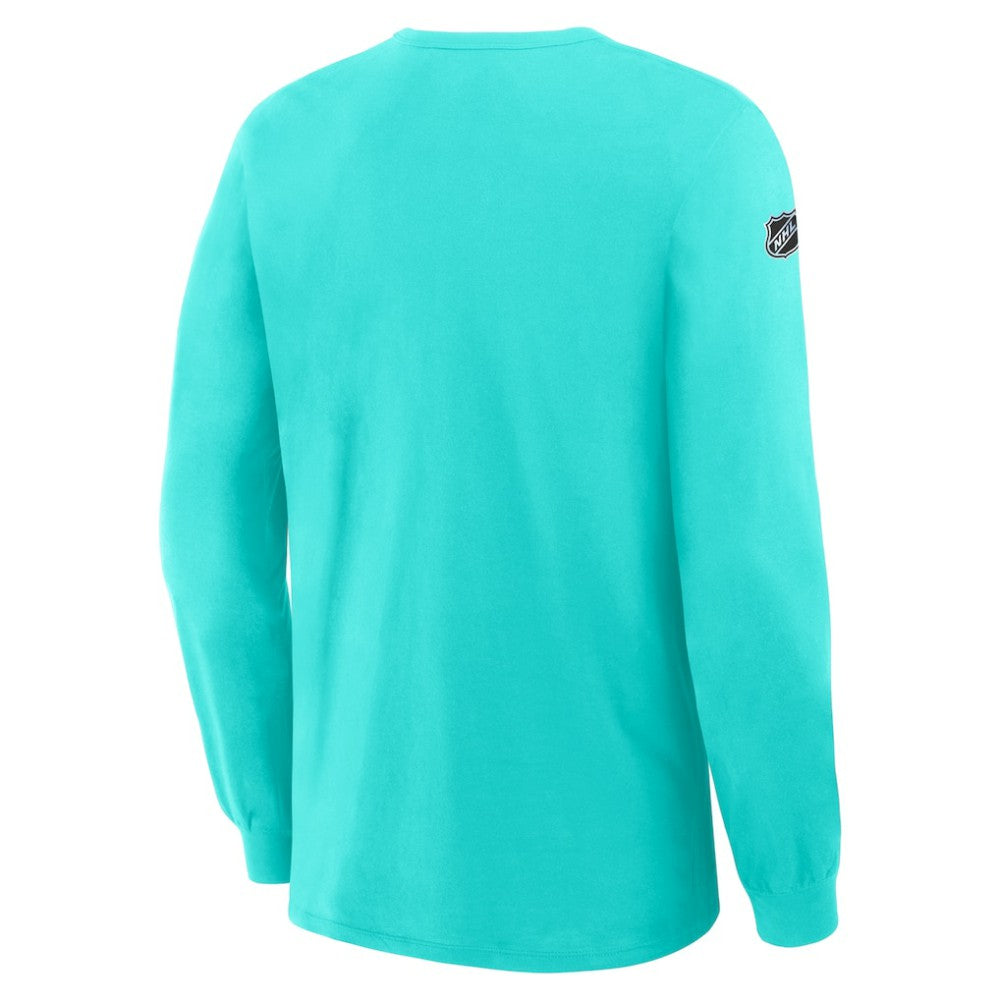 Seattle Kraken Fanatics Authentic Pro Property Of Practice Long Sleeve T-Shirt Discount
