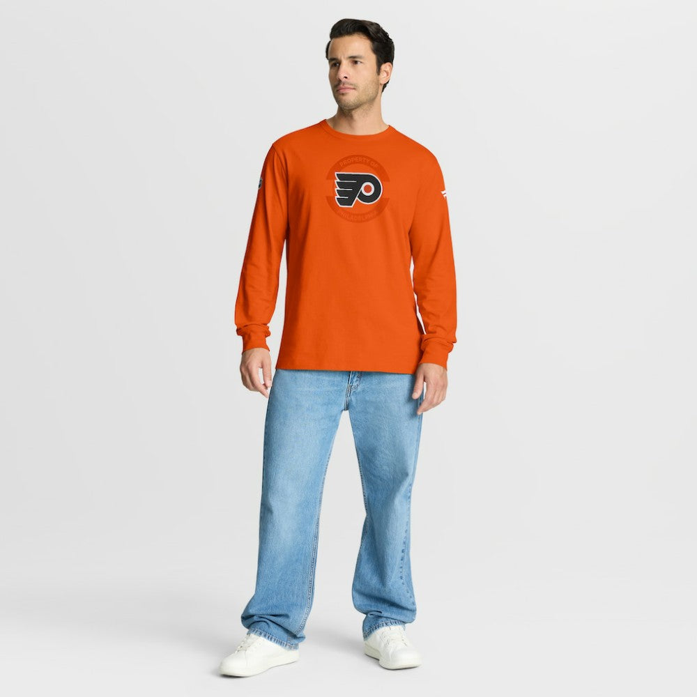 Philadelphia Flyers Fanatics Authentic Pro Property Of Practice Long Sleeve T-Shirt Sale