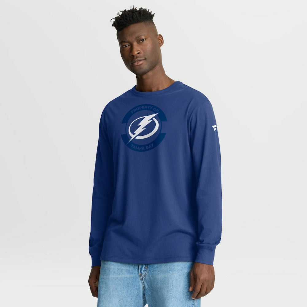 Tampa Bay Lightning Fanatics Authentic Pro Property Of Practice Long Sleeve T-Shirt Online