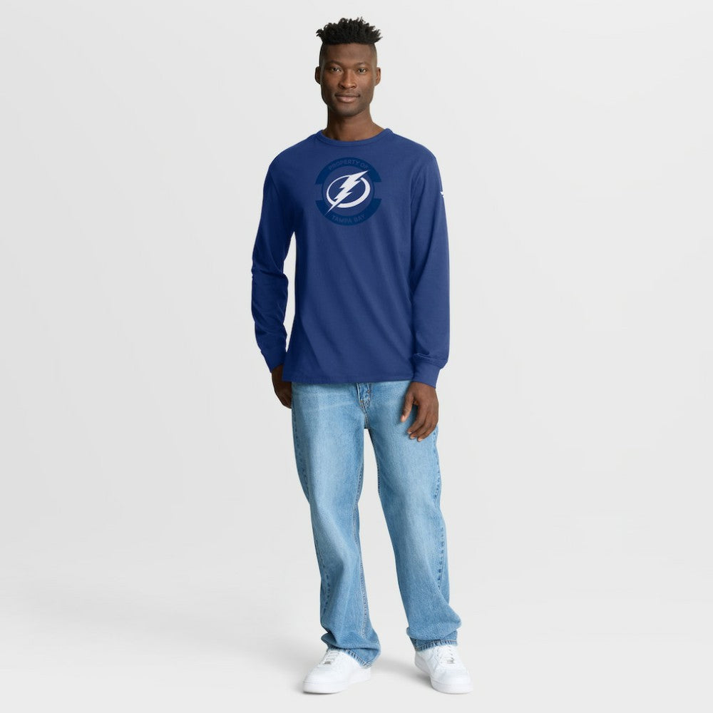 Tampa Bay Lightning Fanatics Authentic Pro Property Of Practice Long Sleeve T-Shirt Online