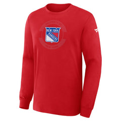 New York Rangers Fanatics Authentic Pro Property Of Practice Long Sleeve T-Shirt Discount