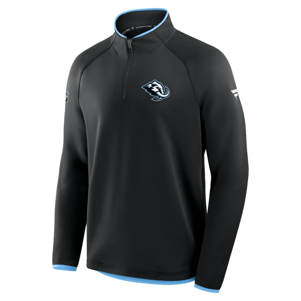 Utah Mammoth Fanatics Authentic Pro Rink Raglan Quarter-Zip Pullover Sale