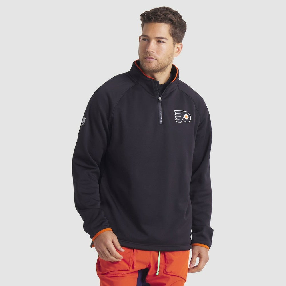 Philadelphia Flyers Fanatics Authentic Pro Rink Raglan Quarter-Zip Pullover Discount