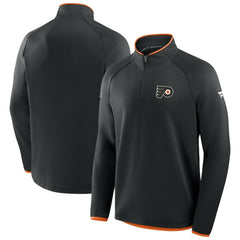 Philadelphia Flyers Fanatics Authentic Pro Rink Raglan Quarter-Zip Pullover Discount