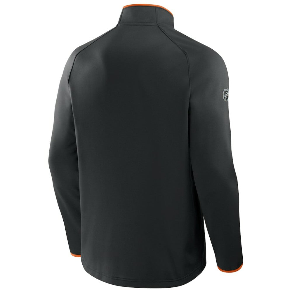 Philadelphia Flyers Fanatics Authentic Pro Rink Raglan Quarter-Zip Pullover Discount