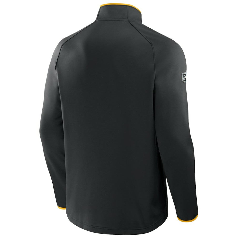 Pittsburgh Penguins Fanatics Authentic Pro Rink Raglan Quarter-Zip Pullover Sale