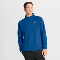 St. Louis Blues Fanatics Authentic Pro Rink Raglan Quarter-Zip Pullover Sale