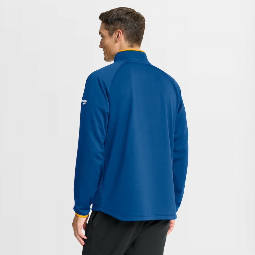 St. Louis Blues Fanatics Authentic Pro Rink Raglan Quarter-Zip Pullover Sale