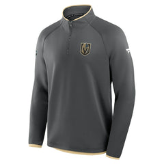 Vegas Golden Knights Fanatics Authentic Pro Rink Raglan Quarter-Zip Pullover Outlet