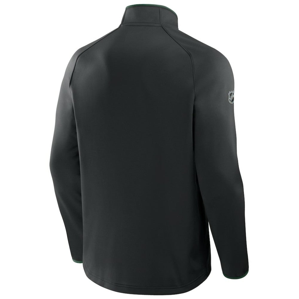 Minnesota Wild Fanatics Authentic Pro Rink Raglan Quarter-Zip Pullover Sale