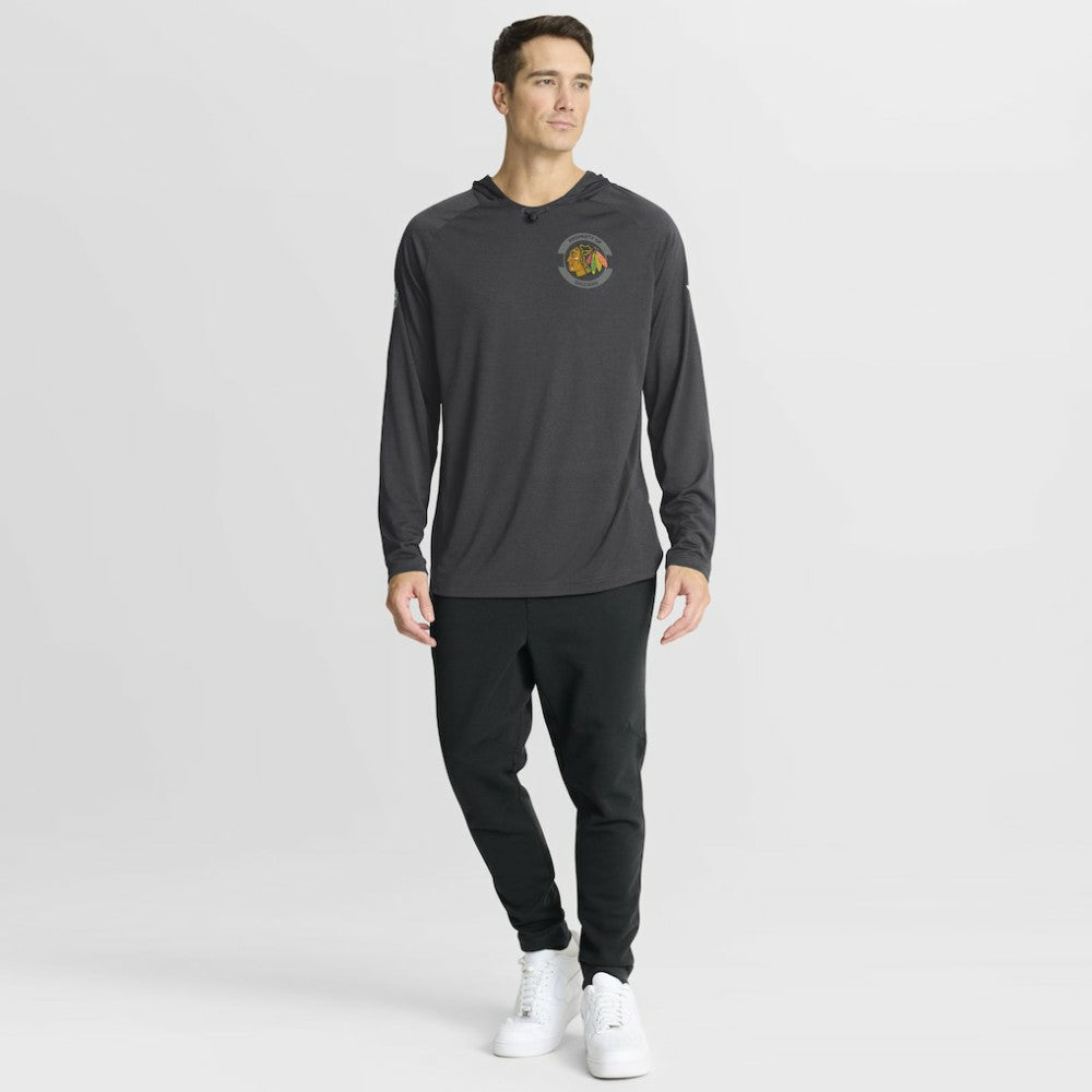 Chicago Blackhawks Fanatics Authentic Pro Rink Hoodie For Sale