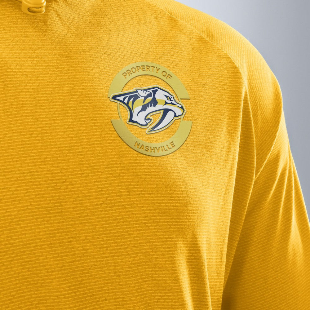 Nashville Predators Fanatics Authentic Pro Rink Hoodie Outlet