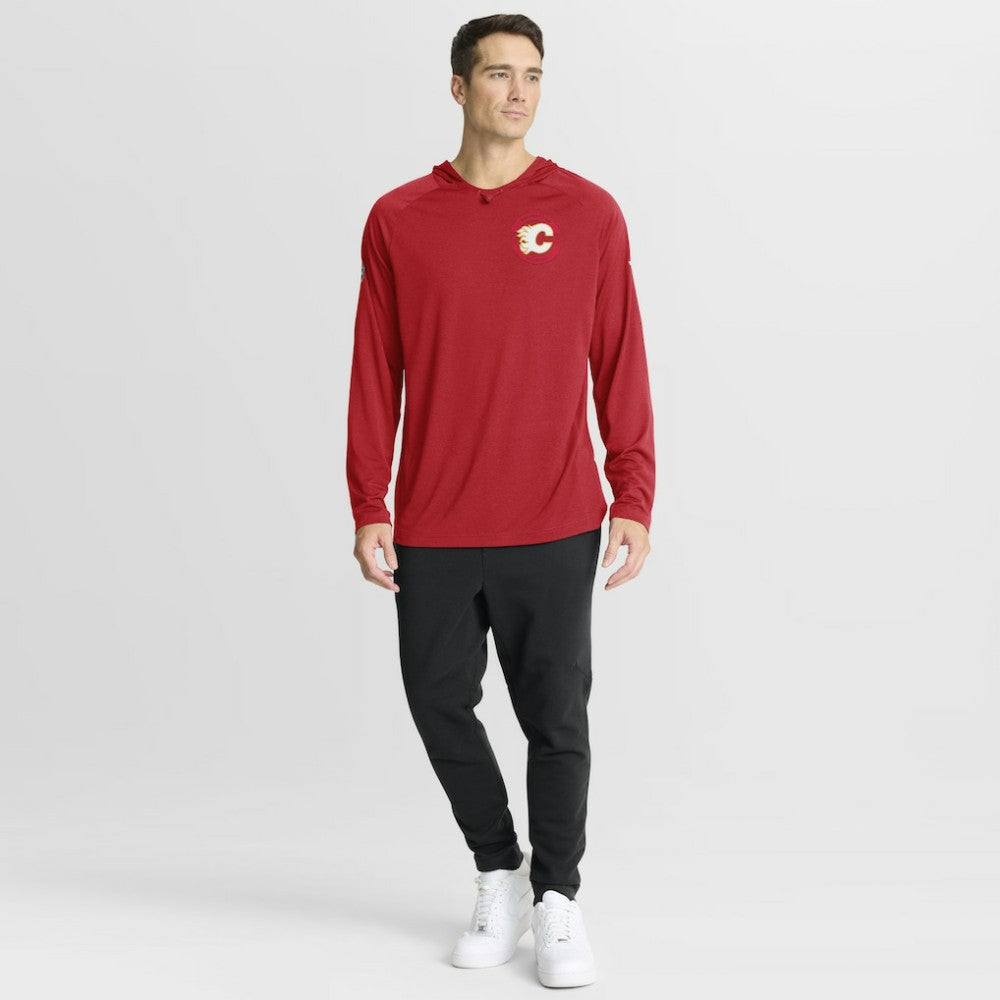Calgary Flames Fanatics Authentic Pro Rink Hoodie Outlet