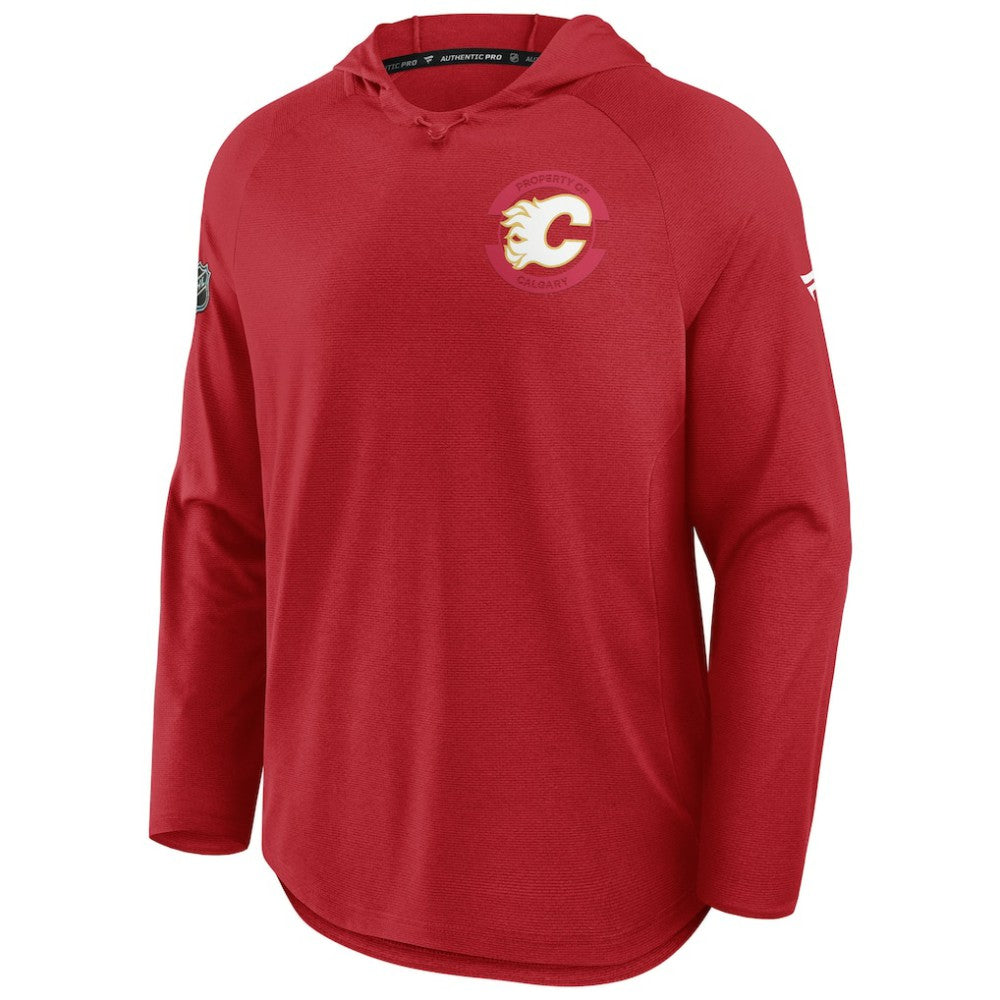 Calgary Flames Fanatics Authentic Pro Rink Hoodie Outlet