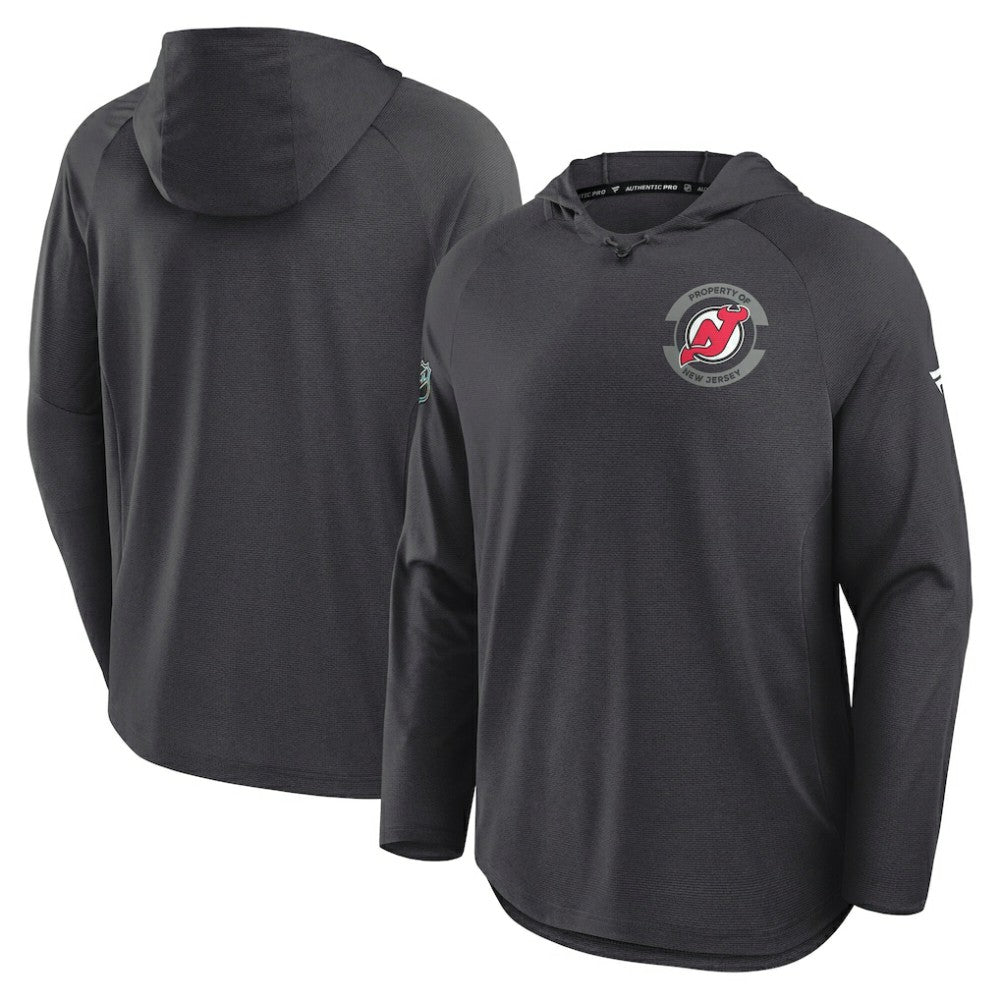 New Jersey Devils Fanatics Authentic Pro Rink Hoodie Discount