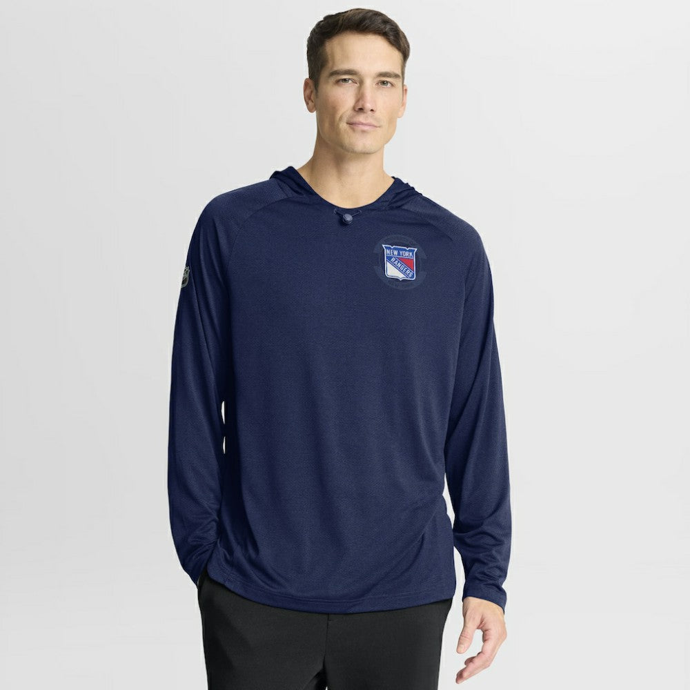 New York Rangers Fanatics Authentic Pro Rink Hoodie On Sale