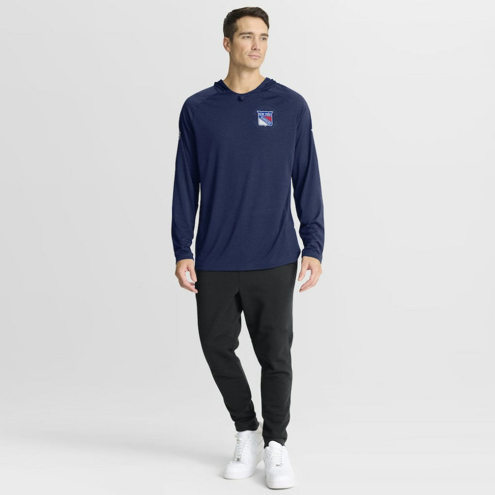New York Rangers Fanatics Authentic Pro Rink Hoodie On Sale