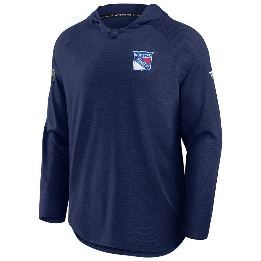 New York Rangers Fanatics Authentic Pro Rink Hoodie On Sale