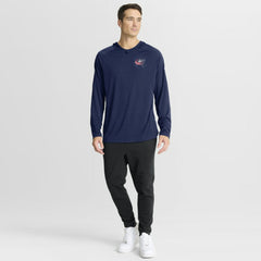 Columbus Blue Jackets Fanatics Authentic Pro Rink Hoodie On Sale