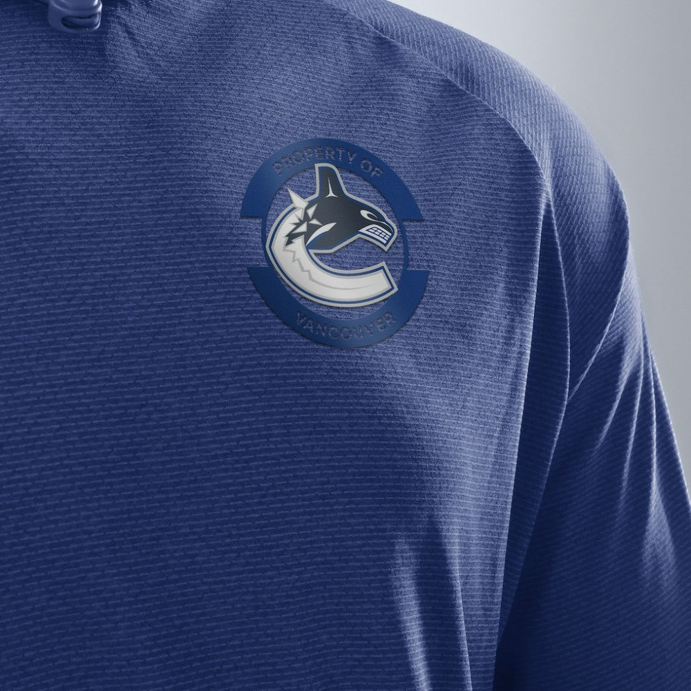 Vancouver Canucks Fanatics Authentic Pro Rink Hoodie Discount