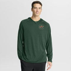 Minnesota Wild Fanatics Authentic Pro Rink Hoodie Sale