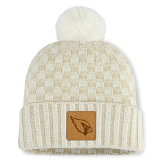 Arizona Cardinals Fanatics Women's Nickel Cuffed Knit Hat with Pom
