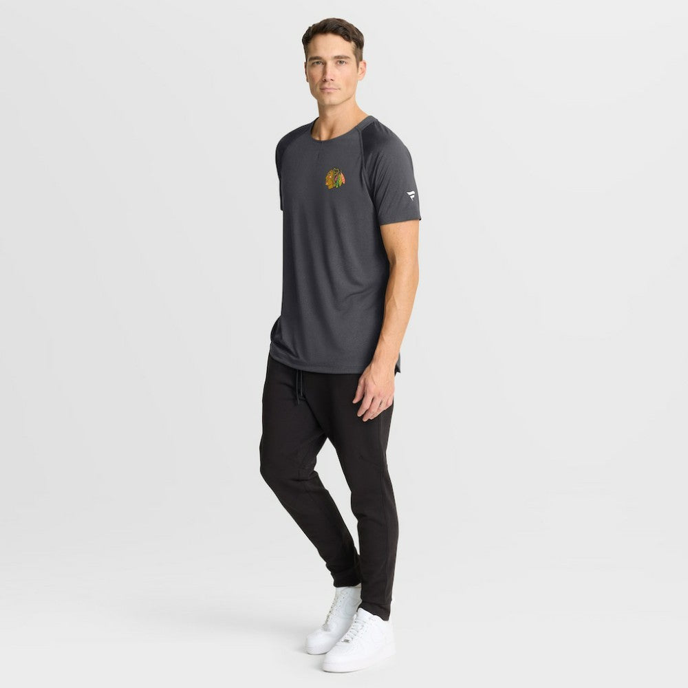 Chicago Blackhawks Fanatics Authentic Pro Rink Raglan Performance T-Shirt Discount