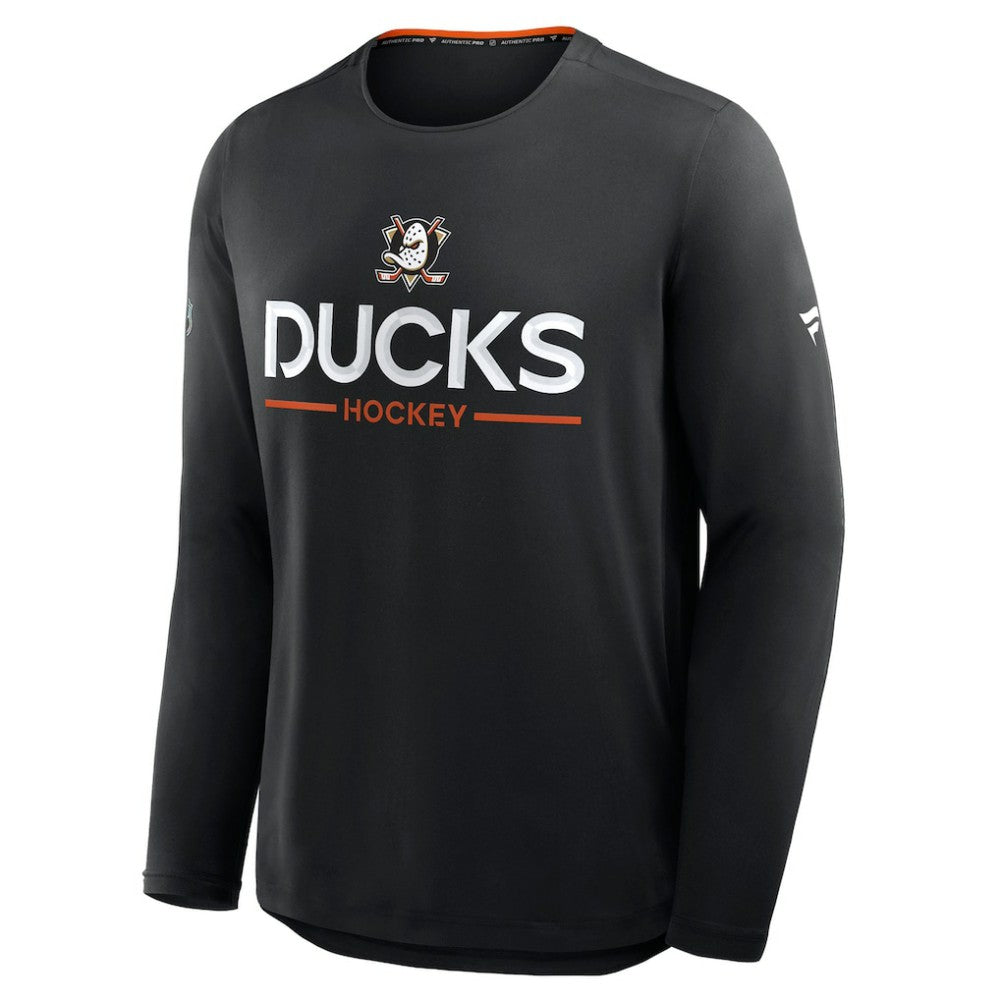 Anaheim Ducks Fanatics Authentic Pro Rink Tech Long Sleeve T-Shirt Online