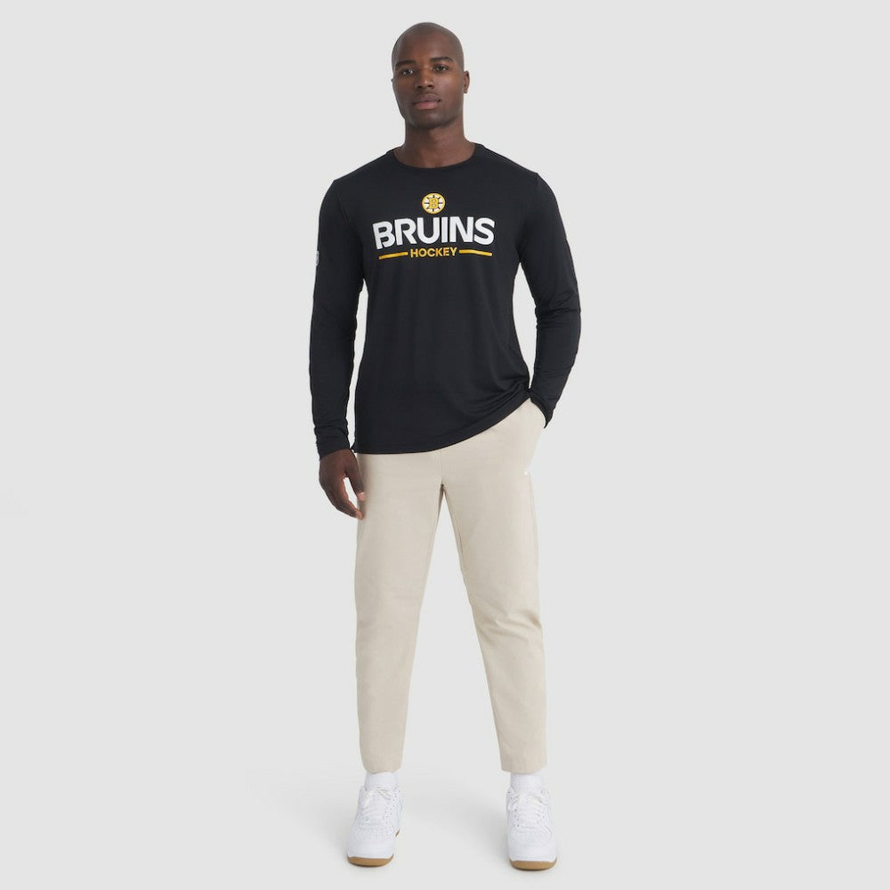 Boston Bruins Fanatics Authentic Pro Rink Tech Long Sleeve T-Shirt Online
