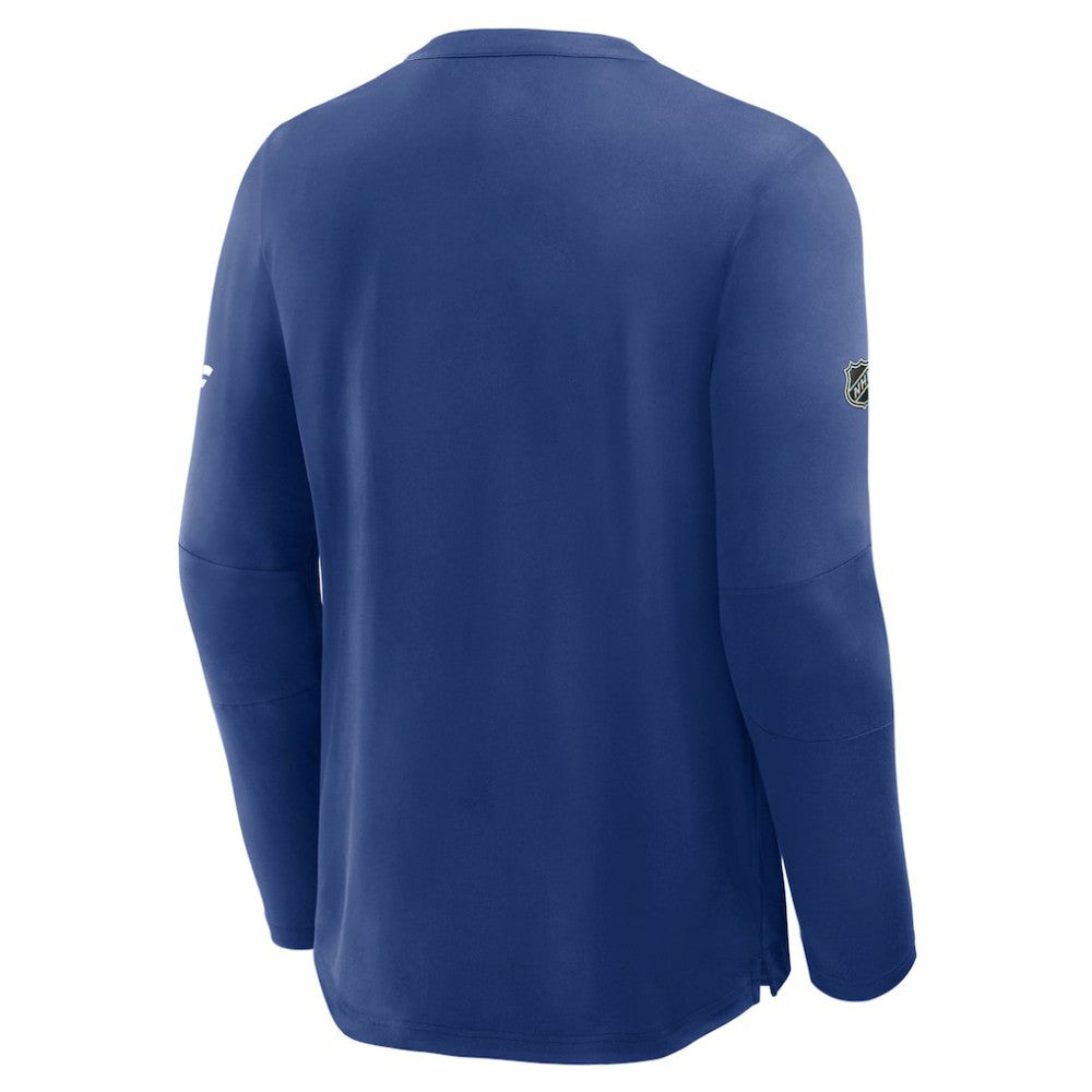 Edmonton Oilers Fanatics Authentic Pro Rink Tech Long Sleeve T-Shirt For Sale