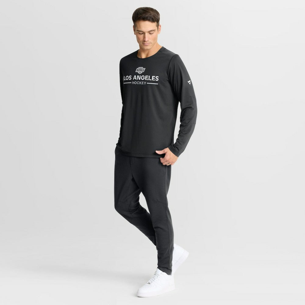 Los Angeles Kings Fanatics Authentic Pro Rink Tech Long Sleeve T-Shirt For Sale